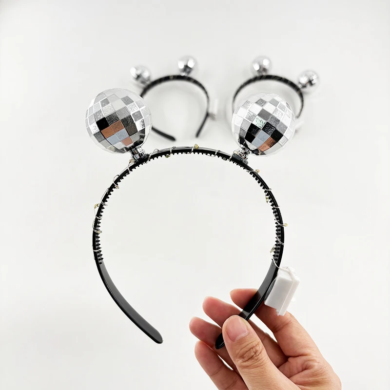 Neue Kopfbedeckung für Mädchen und Frauen, Disco-Nacht-Stirnband, Bar, DJ, Tanz-Requisiten, niedliches leuchtendes Stirnband