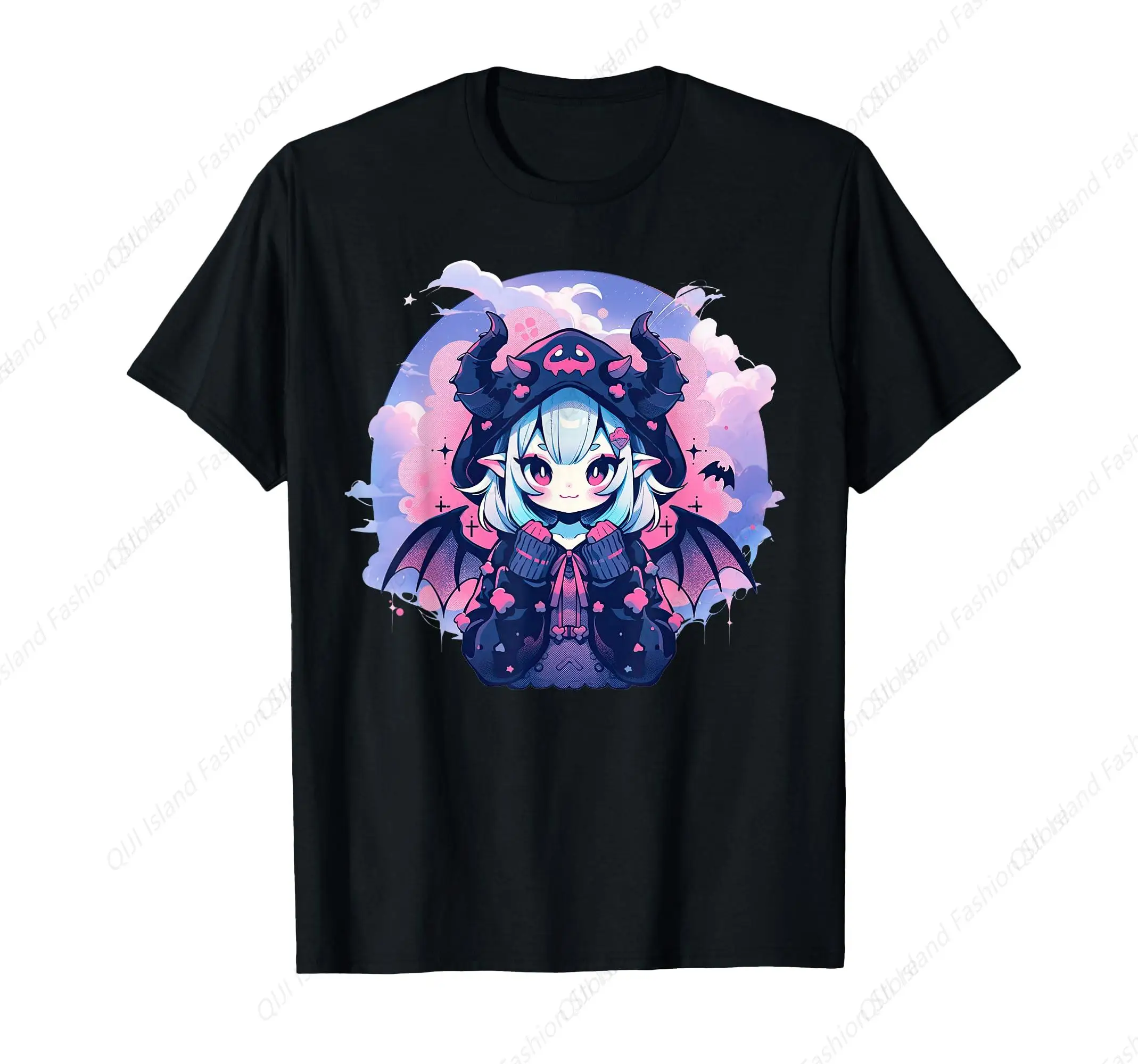 

Anime Demon Girl Succubus Pastel Cute Witchcraft T-Shirt