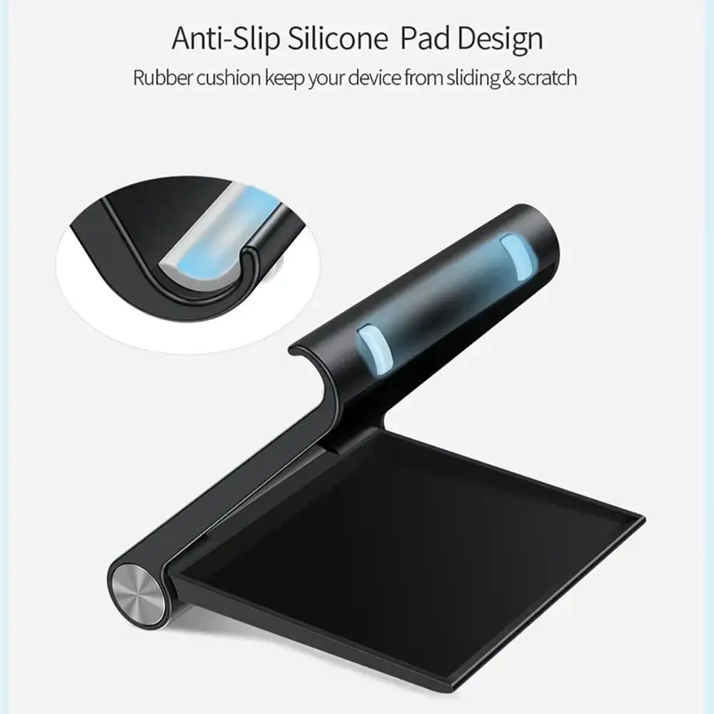 

Portable Adjustable Phone Stand Lazy Folding Tablet Stand ABS Desktops Holder for iPad /Xiaomi/Samsung Mobile Phone Support