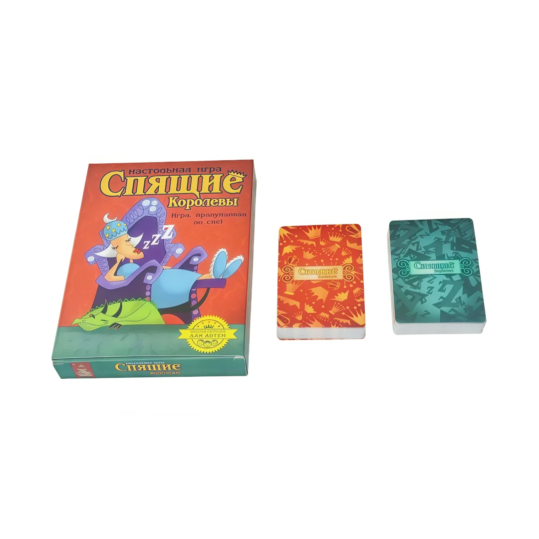 

Русская версия игры «Спящая королева», высокопроизводственная картонная игра для вечеринок Подходит для семьи и подростков - интерактивная настольная игра, изготовлена из прочного бумажного материала, идеально подходит в качестве праздничного подарка (м м