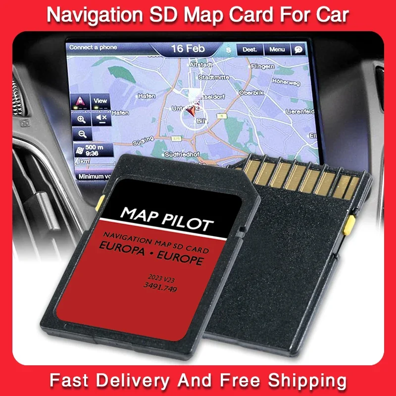

Becker MAP PILOT Sat Nav 8GB SD Card Update Europe map 2023 Navigation for Mercedes A/B/C/E/CLA/CLS/GLA/GLK Car GPS