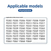Universal Flyco Electric Shaver Blade Parts Beard Razor Blades 3 Head Accessories Compatible with FS373 339 901 375 360