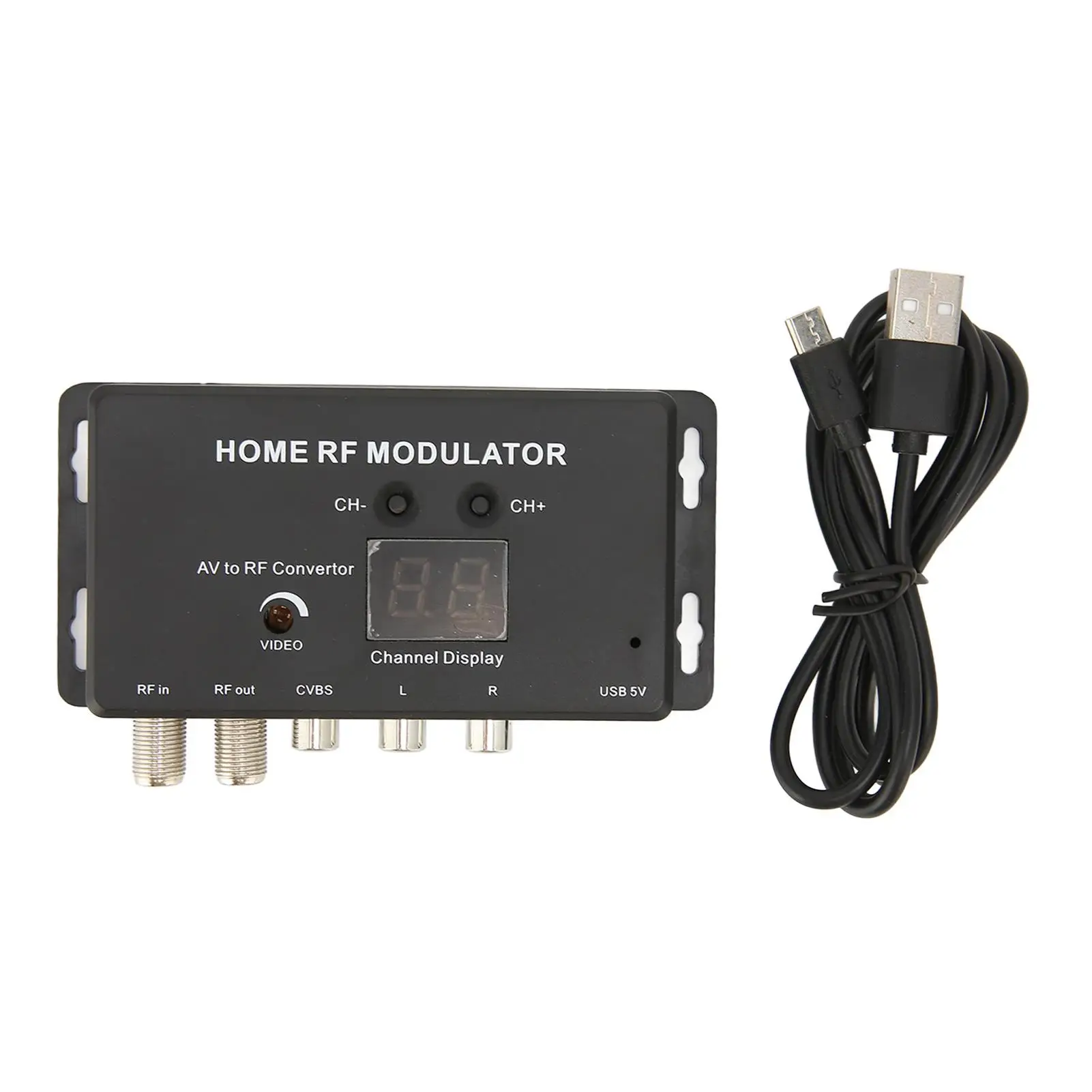 Professional for av to RF Converter - TV Link Modulator for Seamless for av Source Streaming