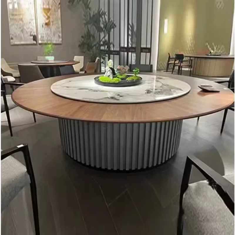 Servings Luxury Restaurant Tables Nordic Hotel Lobby High Dining Tables Center Modern Apartment Table A Manger Outdoor Furniture