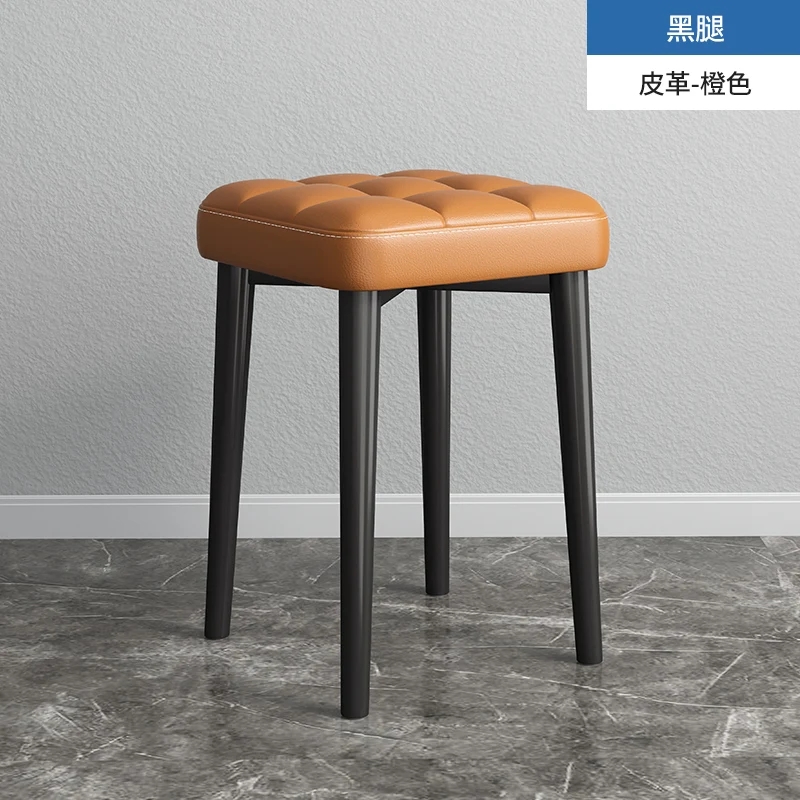 Simplicity Portable Dinning Stool Modern Nordic Thickening Wooden Stool Living Room Taburetes Altos Cocina Furniture Luxury