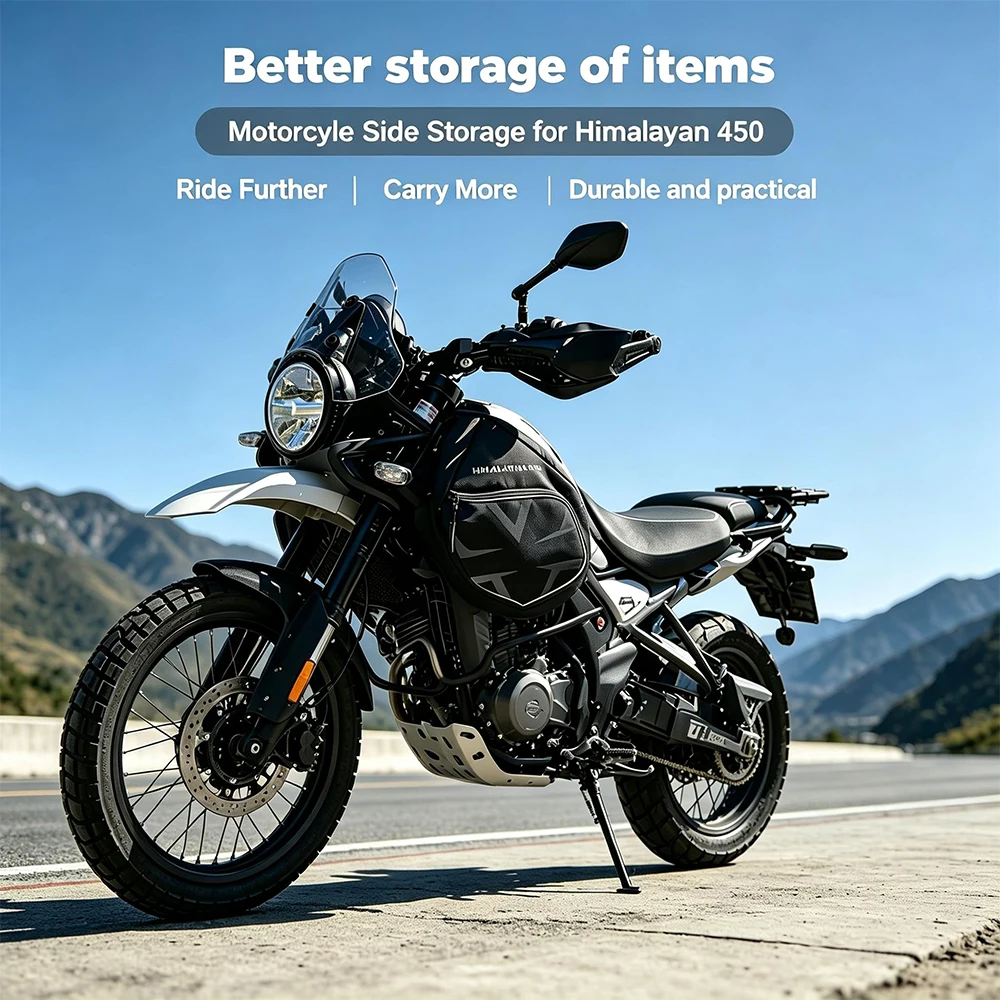  For Royal Enfield Himalayan 450 2024+ Motorcycle Original Bumper Repair ToolBag Frame Crash Bars Waterproof Bag Himalayan 450