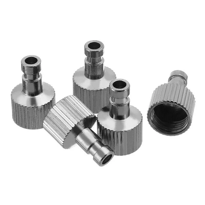 1/8" Airbrush Fitting Airbrush Quick Release Coupling Disconnect Adapter 1/8 Plug Adapter Connecter Fitting Air Hose