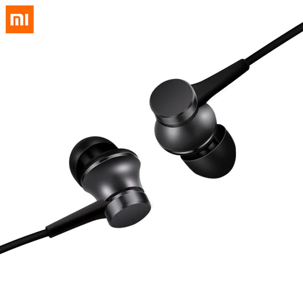 100% Original Xiaomi Earphone In -ear Earphones Piston Fresh Version colorful Earphones with Mic For Mobile Phone MP4 MP3 PC