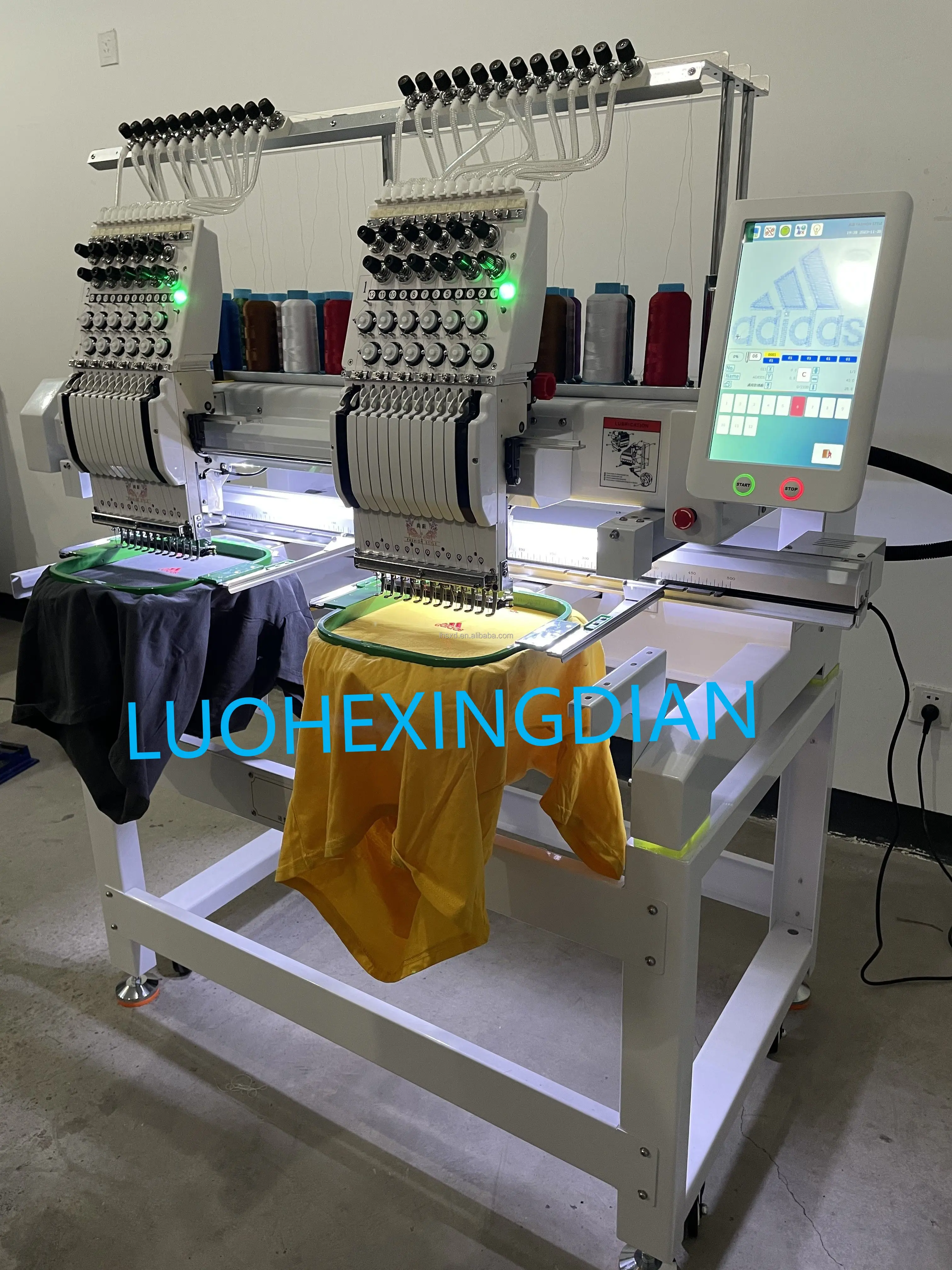 2-Kopf-Stickmaschine/computerisierte Stickmaschine