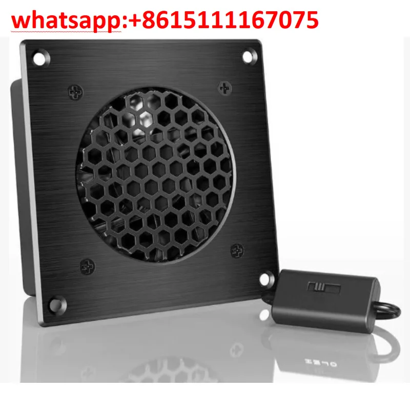 120mm USB 5V DC Axial Flow Fan, Speed Control Cooling Fan for Server Rack Cabinet Entertainment Center Ventilation