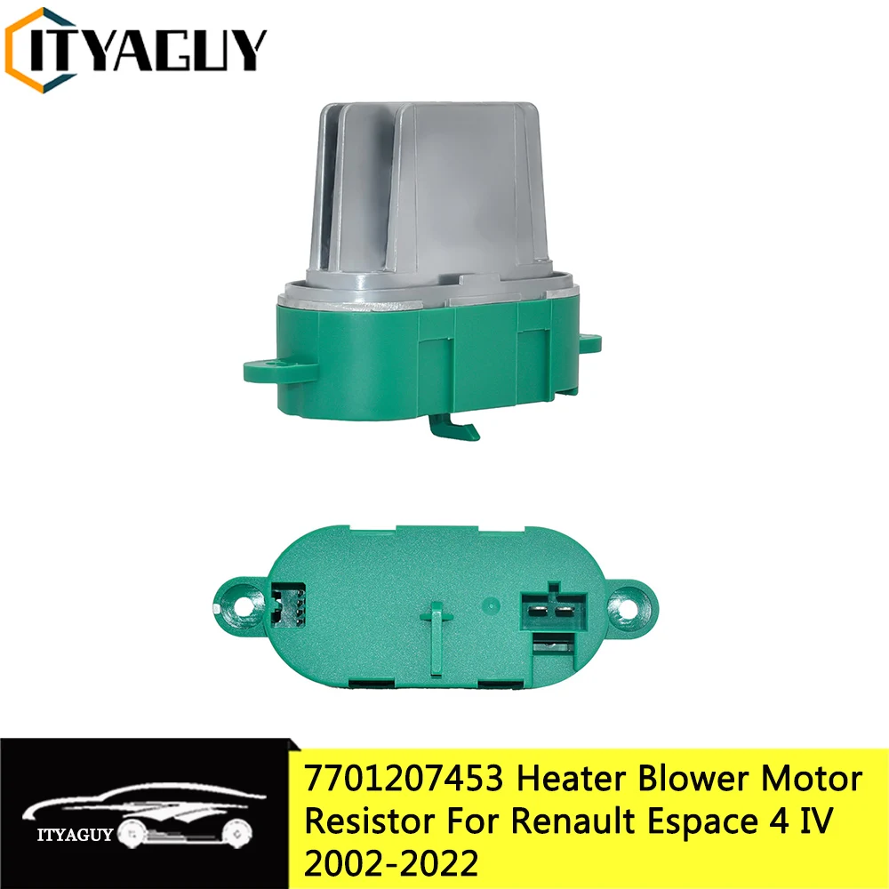 

Резистор двигателя вентилятора отопителя автомобиля, оборудование для управления скоростью вентилятора для Renault Espace 4 IV 2002-2022 7701207453 52492365 77012-07453