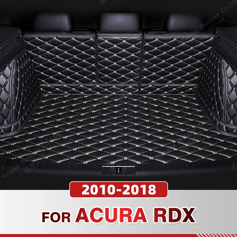 

Auto Full Coverage Trunk Mat For Acura RDX 2010-2018 17 16 15 14 13 12 11 Car Boot Cover Pad Interior Protector Accessories