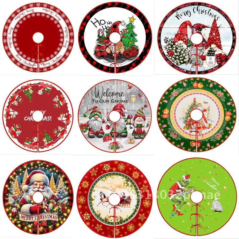 

New Holiday Decorative Christmas Tree Dress Round Tree Bottom Decorative Tree Bottom Dress Round Christmas Tree Dress