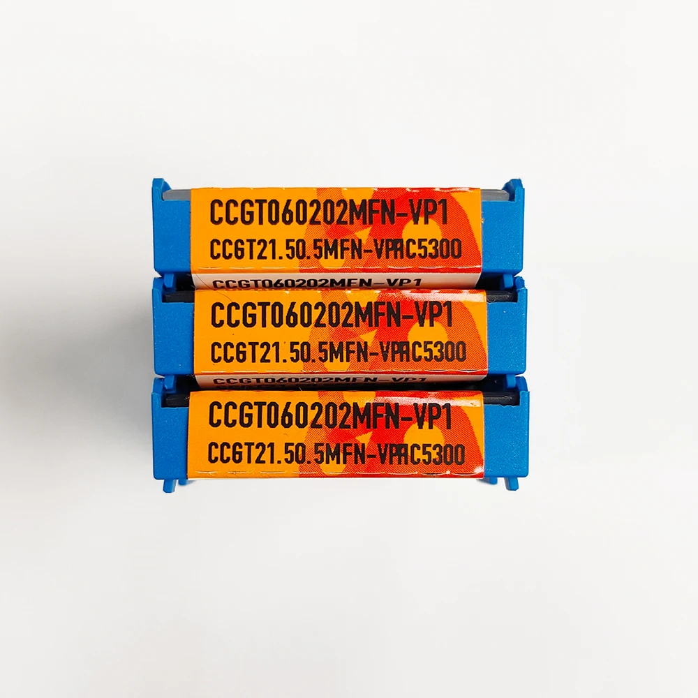 

HUAZHICHUN CCGT060202MFN-VP1 PC5300 Фрезерные пластины Токарные инструменты