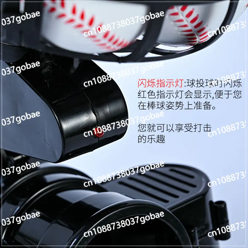 Automatic Baseball Service Machine Outdoor Indoor Portable Automatic  Sparring Player Beginner Training  Machine