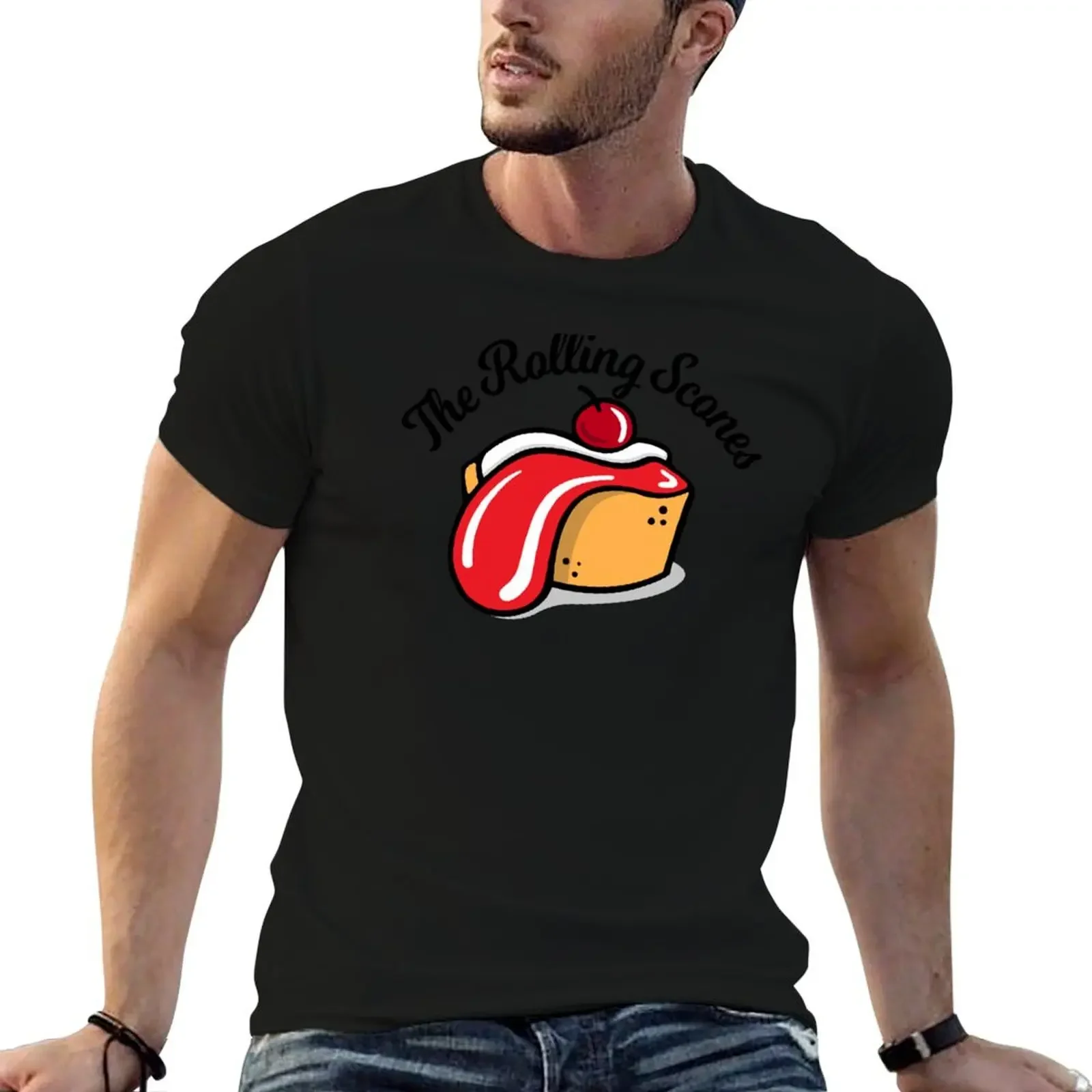 

The Rolling Scones T-Shirt Anime t-shirt baggy shirts luxury clothing labubu mens t shirt