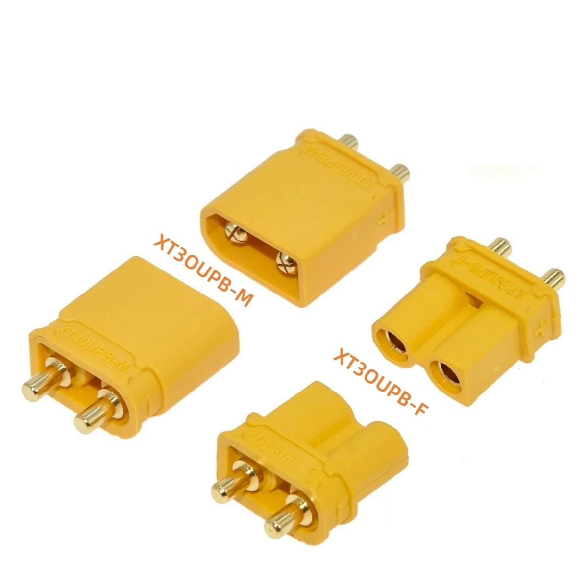 5/10 Pairs XT30UPB-F/M Solder Mount Male Female Plug Gold Plated Connector For RC Lipo Battery cars fpv drones Airplane car
