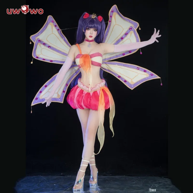 PRE SALE  Bloomm Enchantixx Season3 Musaa Cosplay Costume Big Fairy Wings Cosplay Outfit Butterfly Fairy Girl Wing