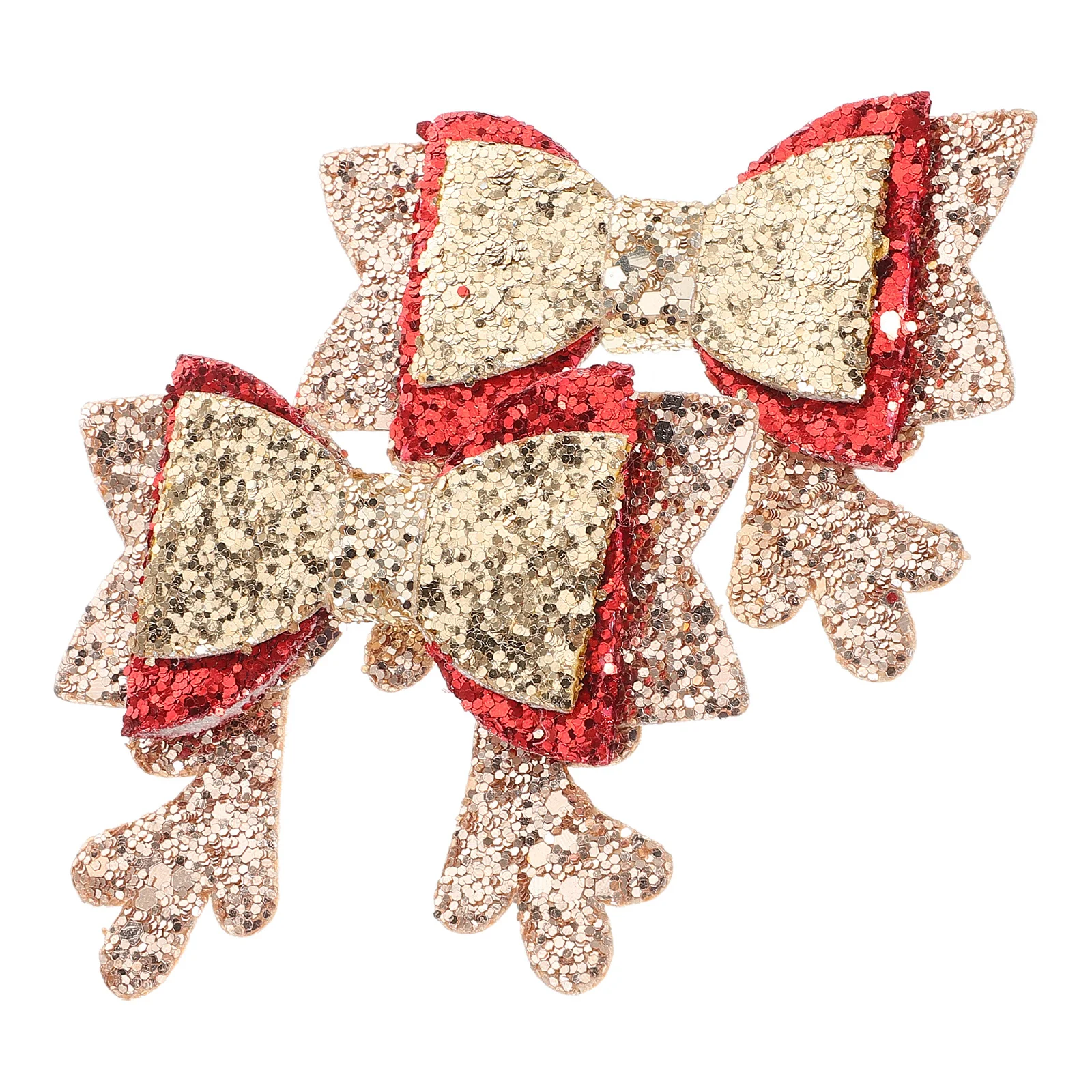 

2Pcs Butterfly Hair Clips Sparkly Sequin Girls Hair Accessories Cute Alligator Clips Birthday Holiday Cute Alligator Hairpins