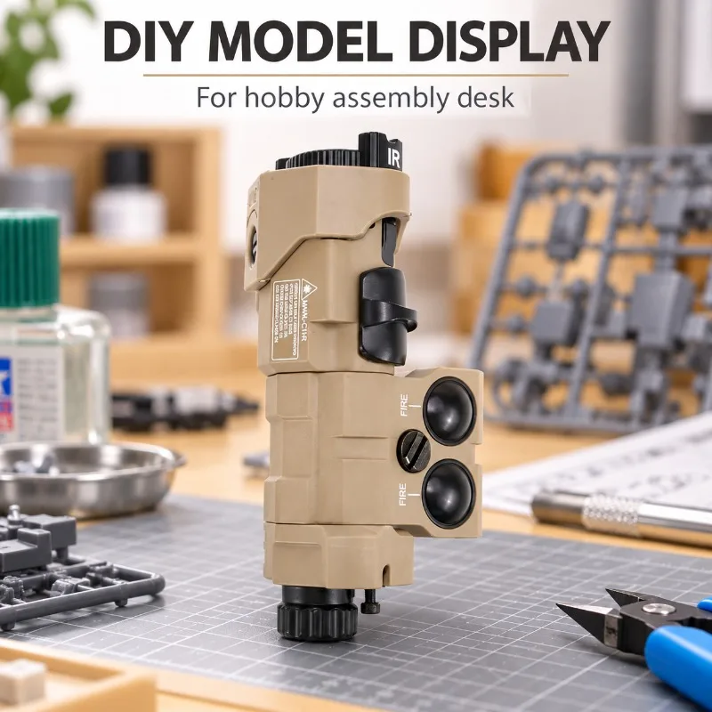 MAWL C1 Lighting Unit Decor Accessory Hobby Model Flashlight Part for Model Assembly Decoration