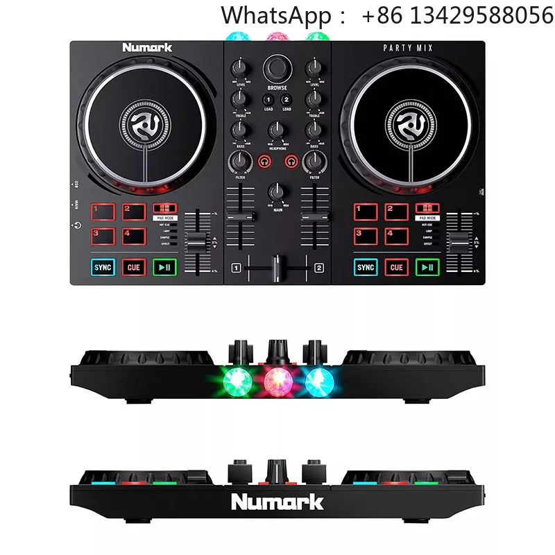Make for Partymix Novice DJ Controller Serato Vdj Disk Recorder All-in-one Send Tutorial