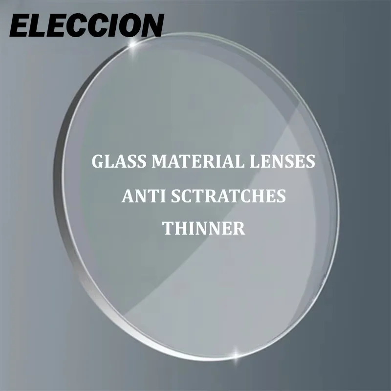 Chashma Brand Prescription Glass Clear Color Mineral Lenses Recipe High Index Progressive Ultra Thin Anti Scratch Crystal