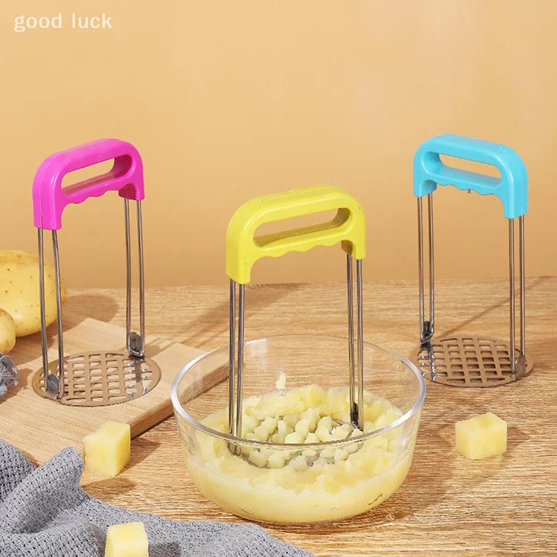 Manual Potato Masher Pressed Potato Smasher Portable Kitchen Tool For Babies Food Fruit Baking Kitchen Acceesories
