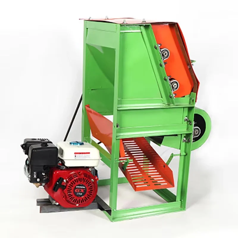 gasoline hongda engine Peanut picker small peanut harvester agricultural peanut threshing machine picking peanut machine