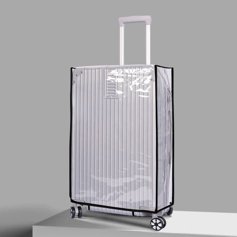 

1PCS Thicken Suitcase Protector Cover Full Transparent Luggage Protector Cover PVC Suitcase Cover Rolling Luggage Cover