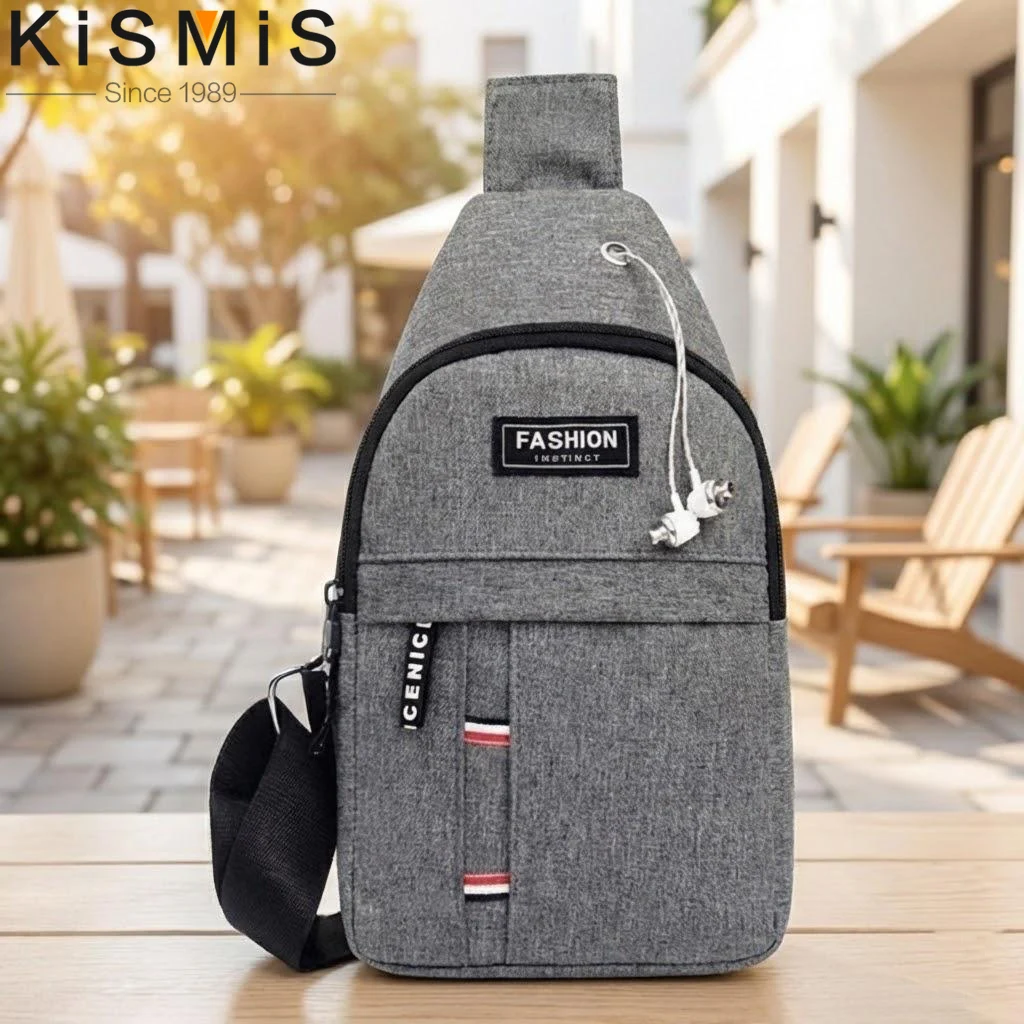 

Versatile Messenger Bag Large Capacity Sports Cycling Bag Multi-functional Chest Bag for Men Women