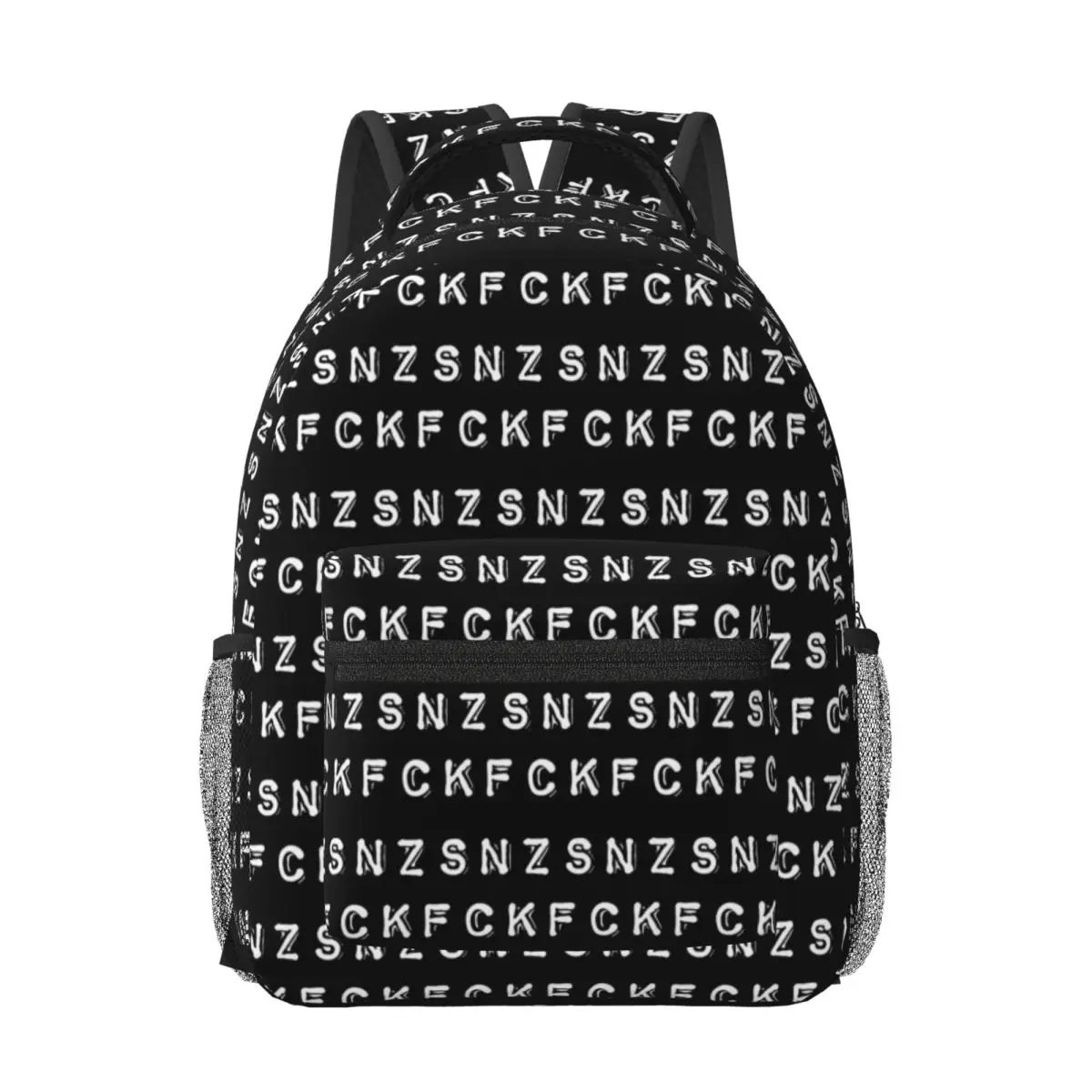 

Fck Nzs Woman Backpacks Boys Girls Bookbag Fashion Children School Bags Portability Travel Rucksack Shoulder Bag