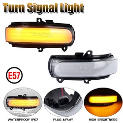 LED Dynamic Blink Flowing Side Wing Mirror Turn Signal Light For Toyota COROLLA ZELAS REIZ AURIS Scion