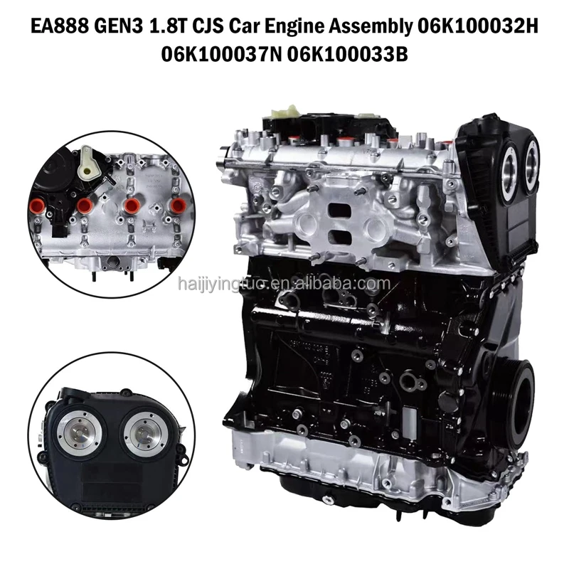 EA888 ENGINE GEN3 GEN2 1.8 2.0 TSI TFSI Assembly For Audi VW GOLF SKODA A3 A4 A5 Q3 Q5 Q7 motor 4y