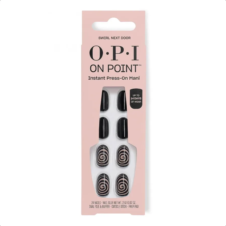 

On Point Pr On Nails Короткие круглые ногти Pr On Nails 24 шт. с клеем для ногтей Длительный многоразовый не повреждающий оттенок осень 2025 года