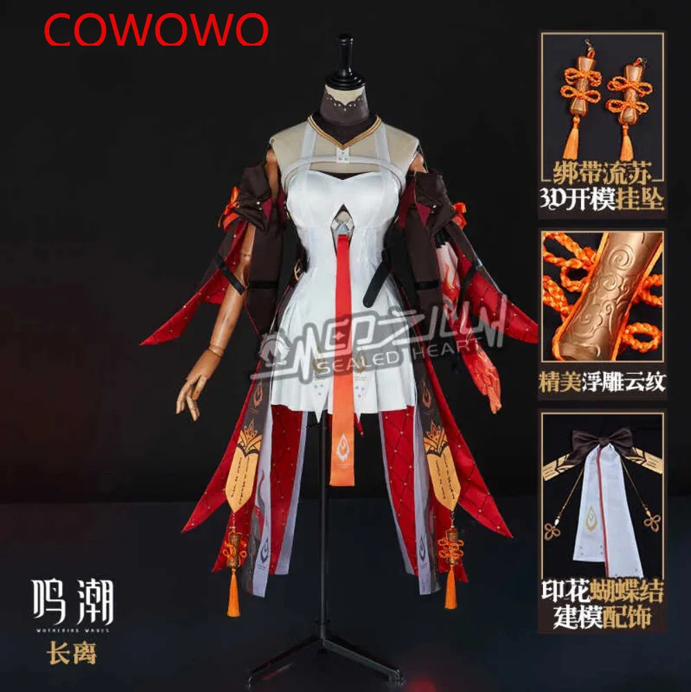 

COWOWO Wuthering Waves Chang Li WOMEN Cosplay Costume Cos Game Anime Party Uniform Hallowen Play Role Clothes