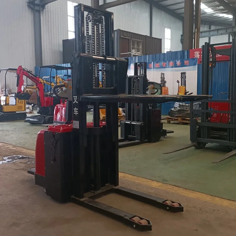 Truk Forklift palet untuk penjualan Forklift baru yang dapat diisi ulang/elektrik/bensin 1Ton 1,5 ton