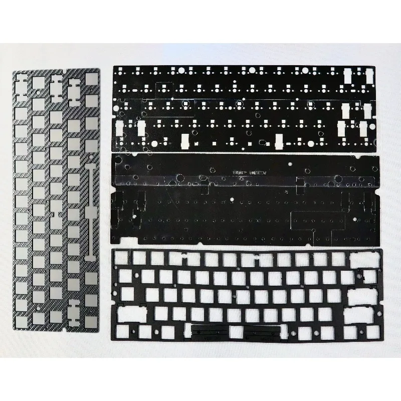 Wooting60hev2 Sound Pack Customized PORON Sandwich Cotton IXPE Switch Pad Bottom Cotton for GH60 Mechanical Keyboard Accessories