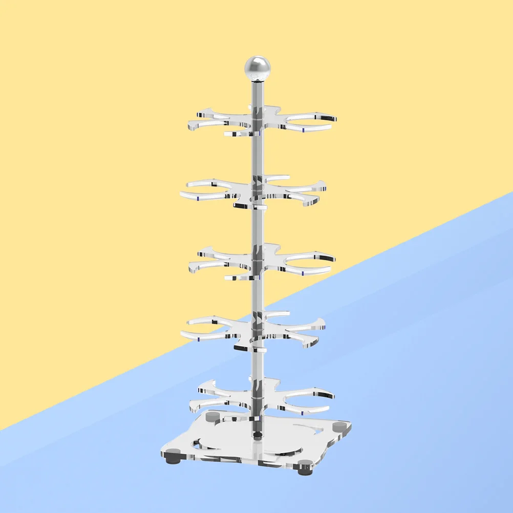 

Egg Holder Tree Acrylic Creative Storage Display Rack Multifunctional Egg Shelf Chocolate Organizer Transparent