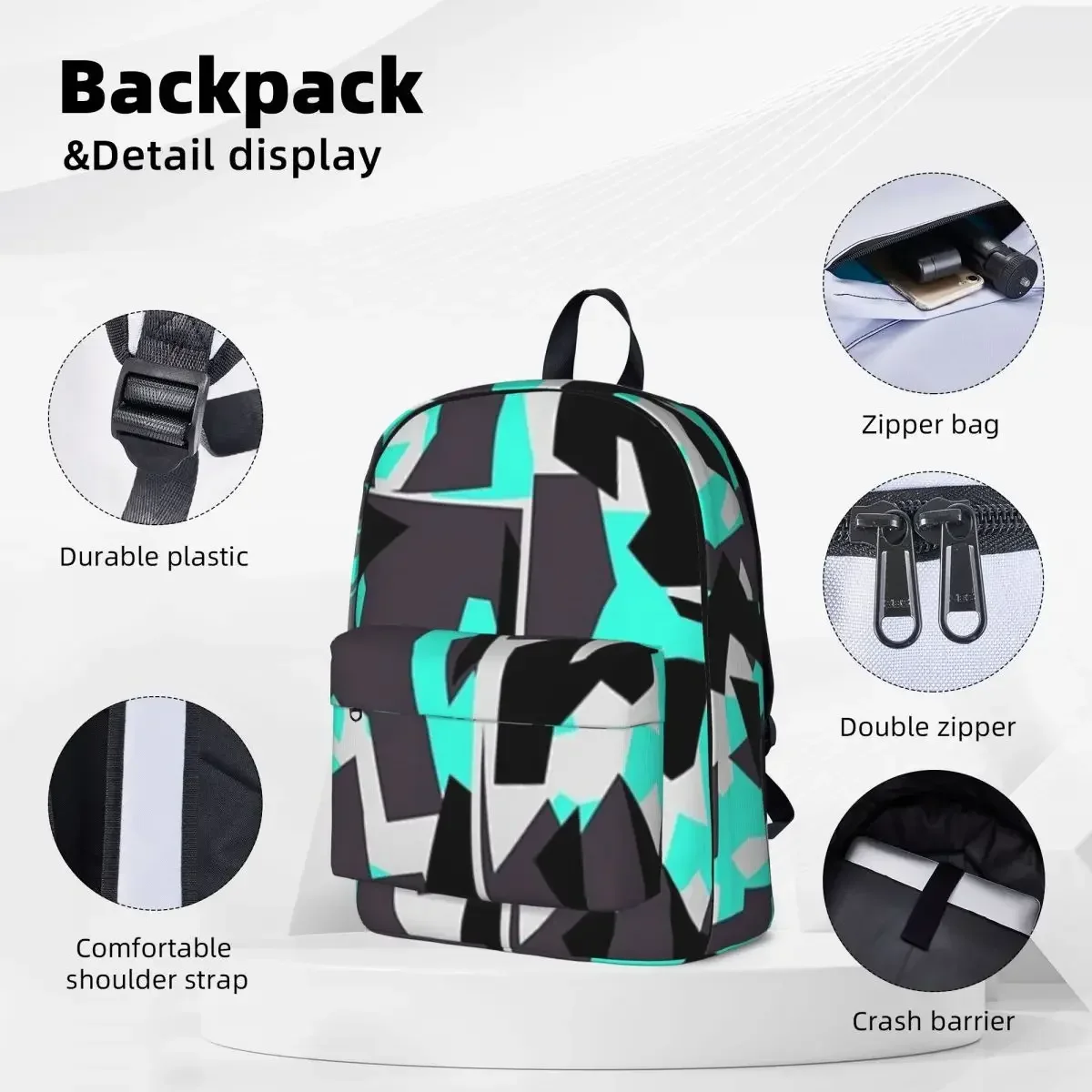 NEW Dud. Perfect Backpack 5 Elite Camo - Useless Madala Backpack Fashion Children School Bag Laptop Rucksack Travel Bookbag