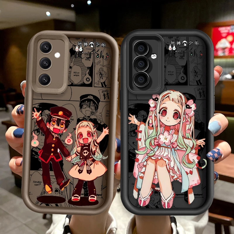 Toilet Bound Hanako Kun For Samsung Galaxy S24 S23 S22 S21 S20 Ultra Plus FE A52 A53 A54 A71 Eye Ladder Phone Case