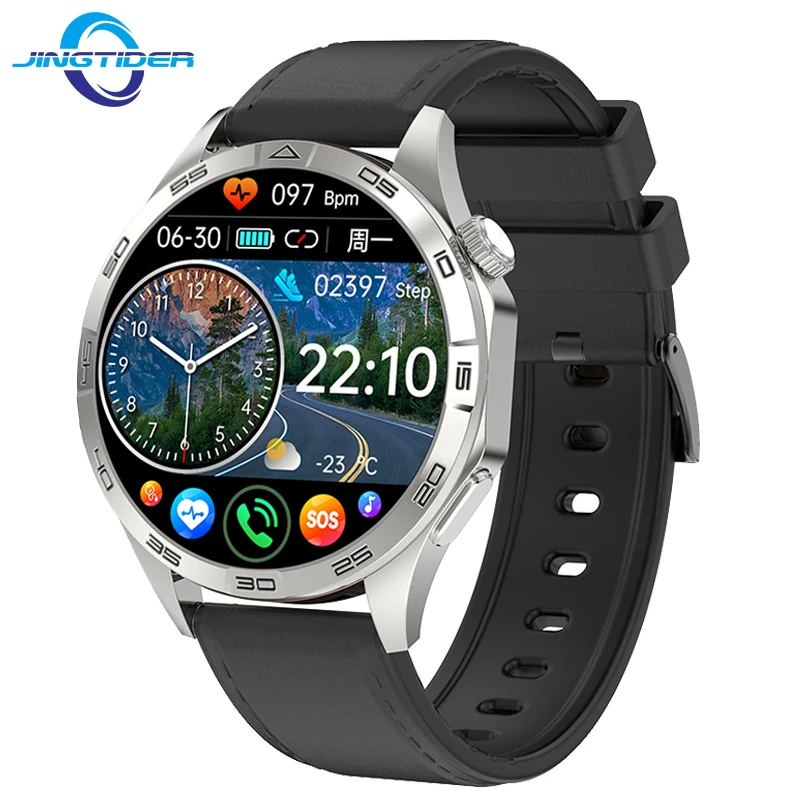 

FD05 1,43 "AMOLED-экран Фитнес-трекер здоровья Смарт-часы Мужчины Женщины E/C/G Монитор кислорода в крови Bluetooth Умные часы для звонков