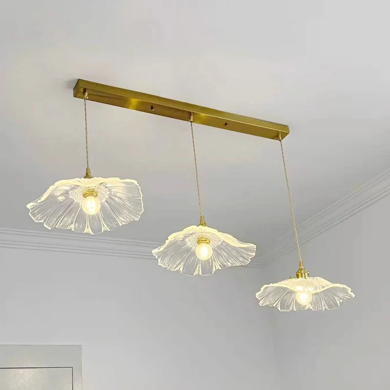 الشمال E27 أضواء السقف للممر الممر غرفة نوم المطبخ فيلا مطعم معرض غرفة المعيشة تركيبات المنزل الداخلي الحديثة البرتقالي الأبيض الزجاج أضواء الثريا لغرفة المعيشة غرفة الطعام غرفة نوم السقف داخلي معلقة ضوء عكس الضوء المن