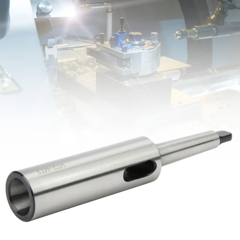 

Taper Drill Sleeve High Speed Steel Reducing Adapter For Lathe Milling MT2 To MT3