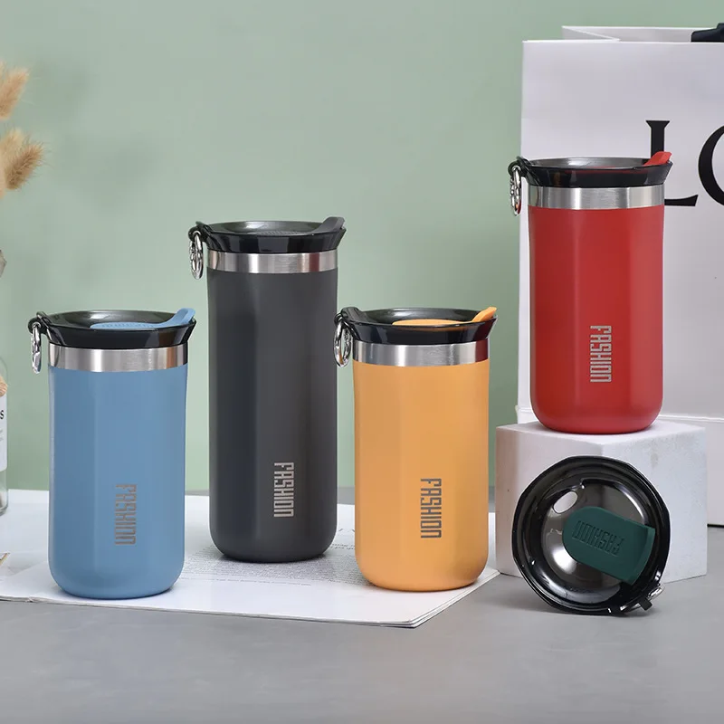 Thermal Mug Thermos For Coffee Tumbler Cup Water Bottle Stainless Steel Insulated Vacuum Flasks Leakproof For Travle Drinkware