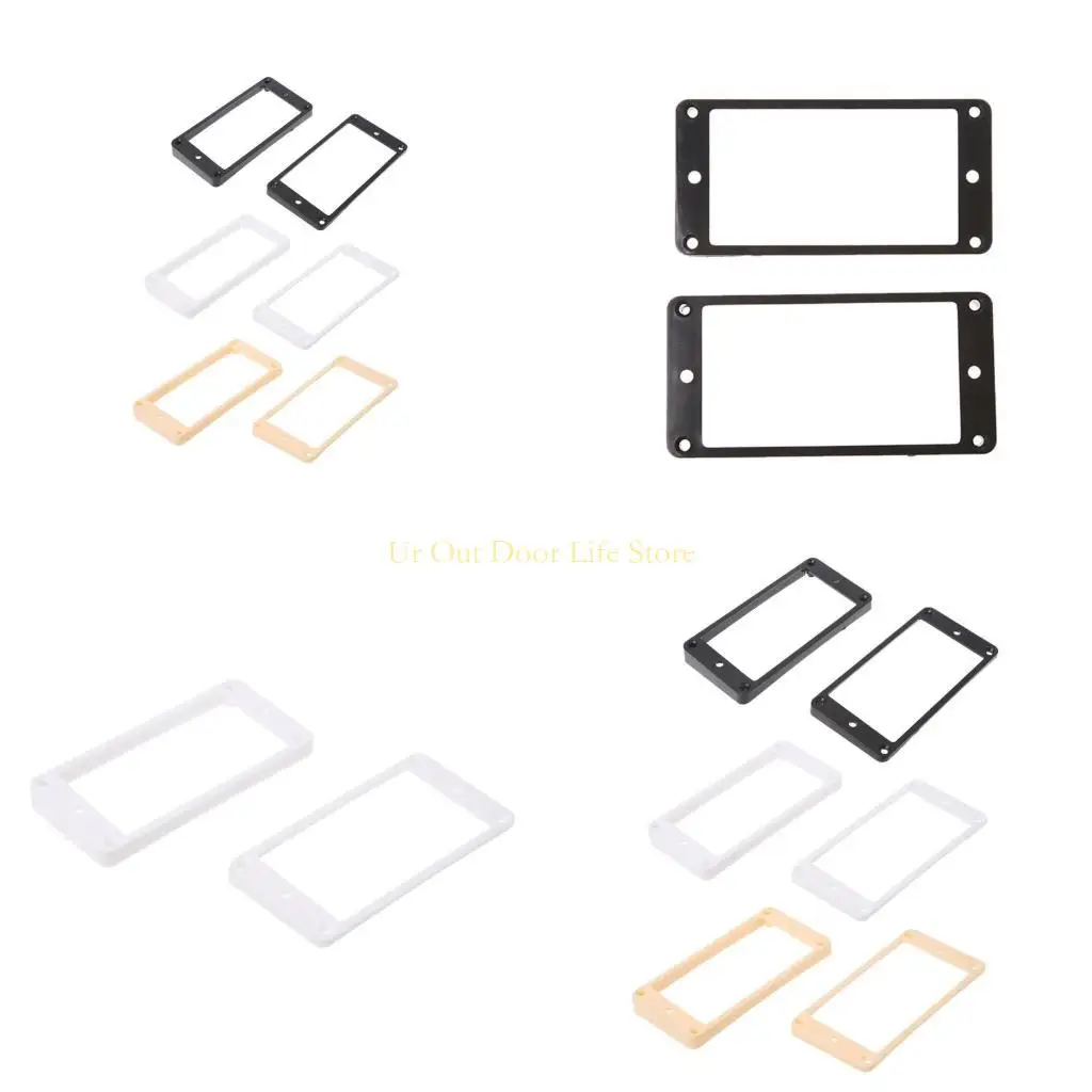 

Рамка звукоснимателя хамбакера 77UF, гриф и бридж, монтажное кольцо звукоснимателя, изогнутое, коническое