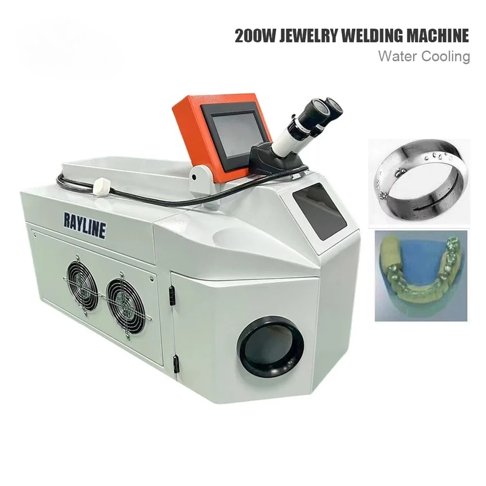 New Condition Electric Laser Welder for Gold and Silver Hot Sale 200W Mini Jewelry Laser Welding Machine