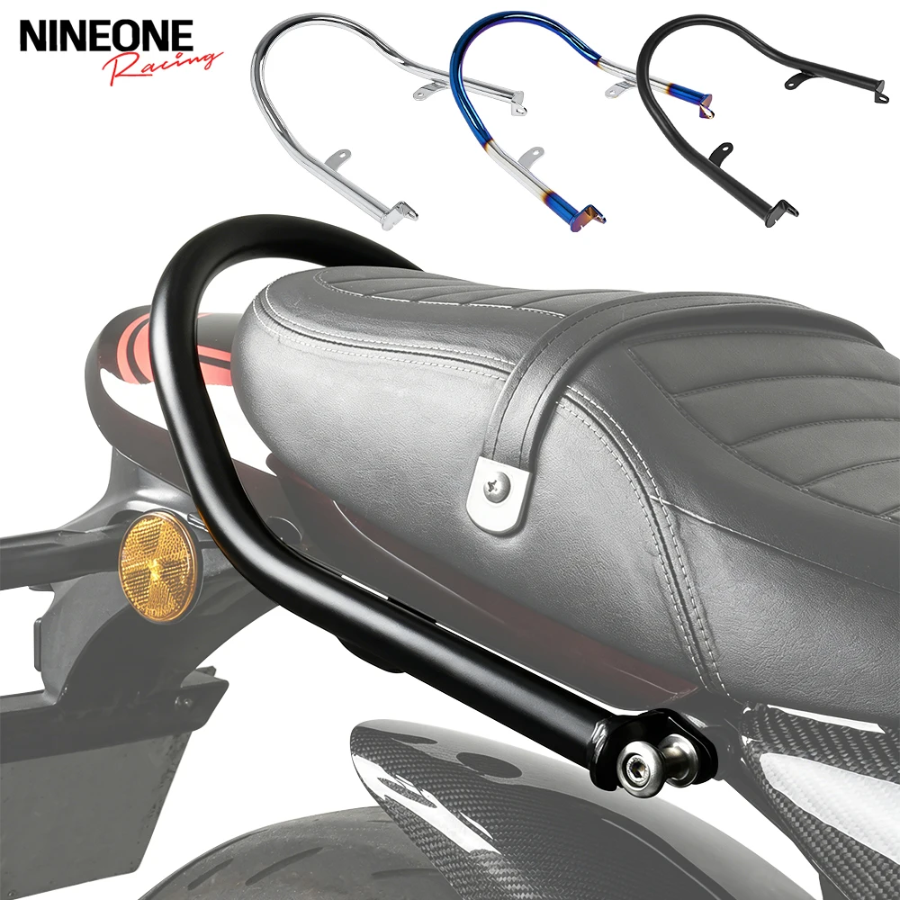 

Подходит для Kawasaki Z900RS Z 900 RS CAFE SE 2018-2026: Стальная задняя багажная полка и поручень для пассажира Z900 RS, аксессуары 2025