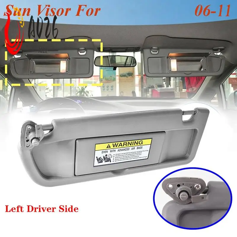 

A026-солнцезащитный козырек со стороны водителя для Honda Civic 2006, 2007, 2008, 2009, 2010, 2011, детали салона автомобиля 83280SNAA01ZA