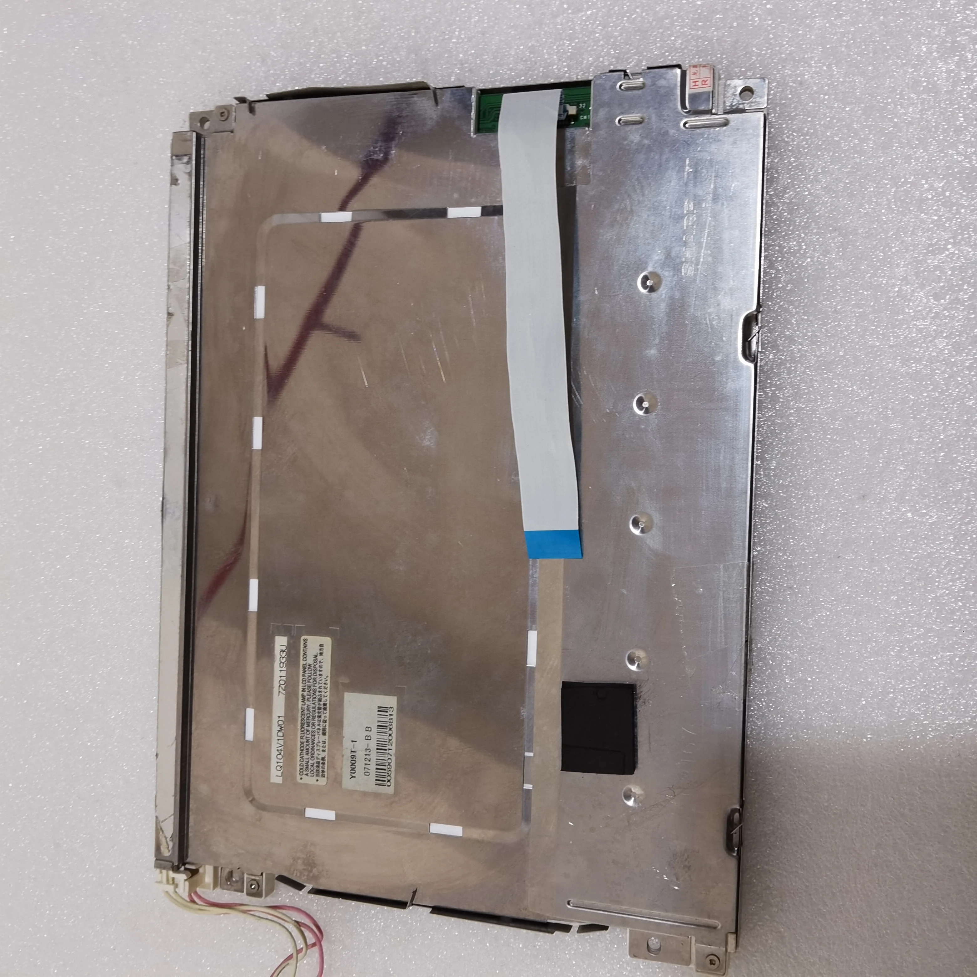 100% tela lcd original do teste lq104v1dw01 10.4 polegadas