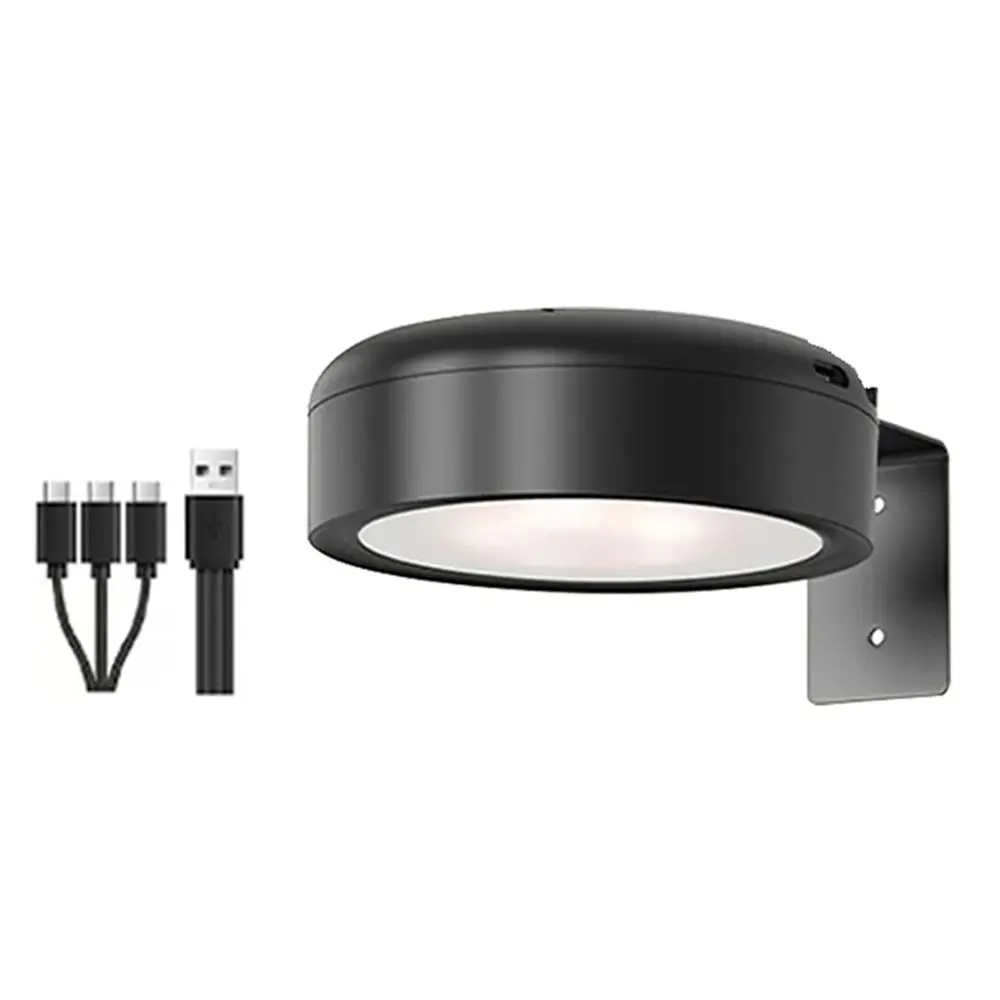 1/2/3Pcs Wall Mounted Magnetic LED Light Rechargeable No-Drill LED Wall Lamp Energy Saving Adjustable Timer Art Display Light view 2